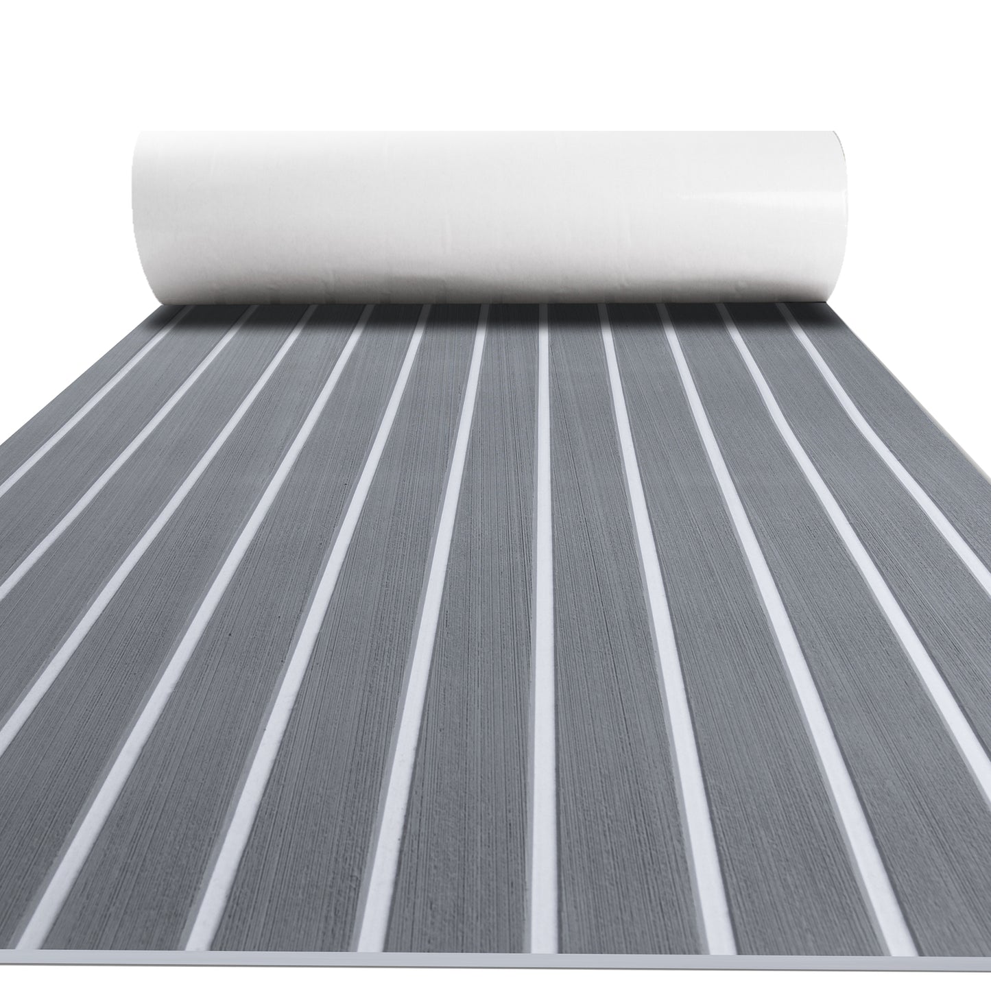 EVA Teak Foam Pro Series – Lichtgrijs met Zwarte Lijnen – 240x60 cm