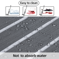 EVA Teak Foam Pro Series – Lichtgrijs met Witte Lijnen – 240x60 cm