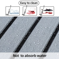 EVA Teak Foam Pro Series – Lichtgrijs met Zwarte Lijnen – 240x60 cm